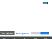 Tablet Screenshot of naln.com